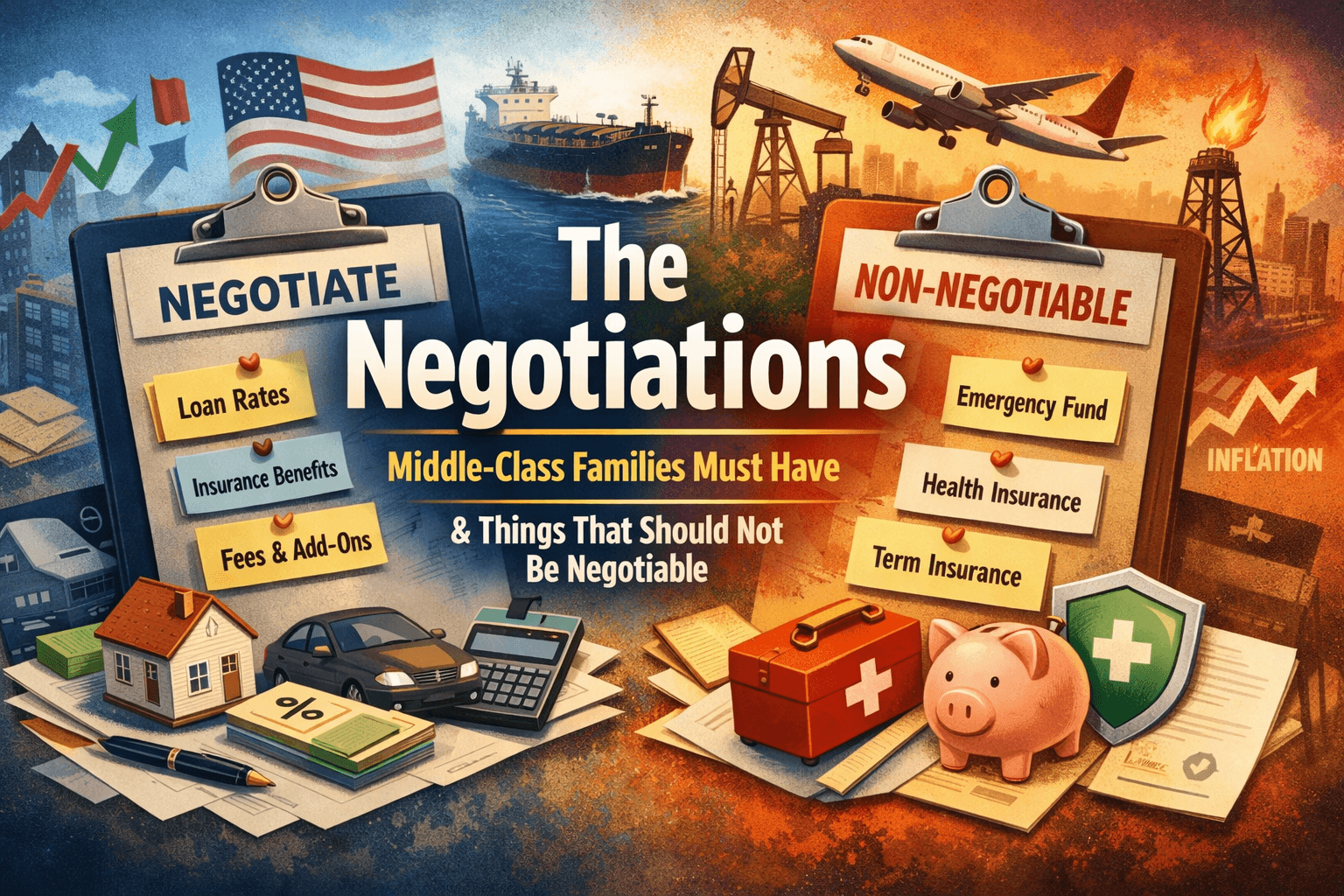 The Negotiations a Middle-Class Family Must Have, and the Things That Should Never Be Negotiable